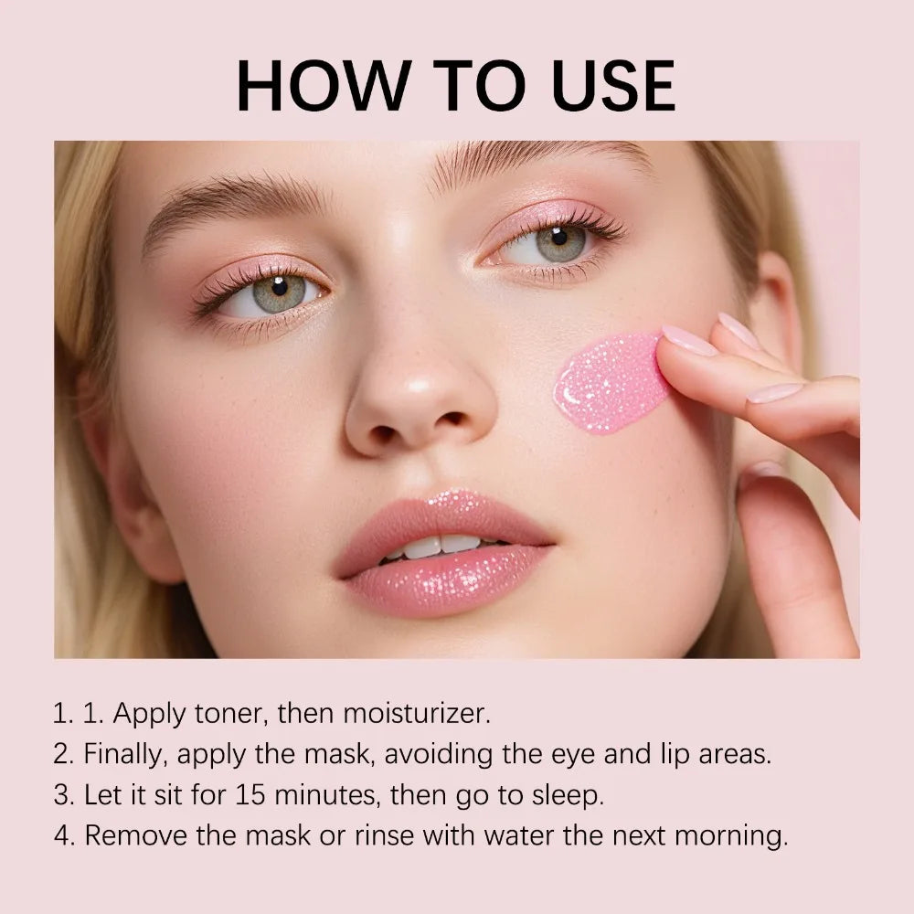 Masque de nuit au collagène coréen – Raffermissant et lissant - Lumiere