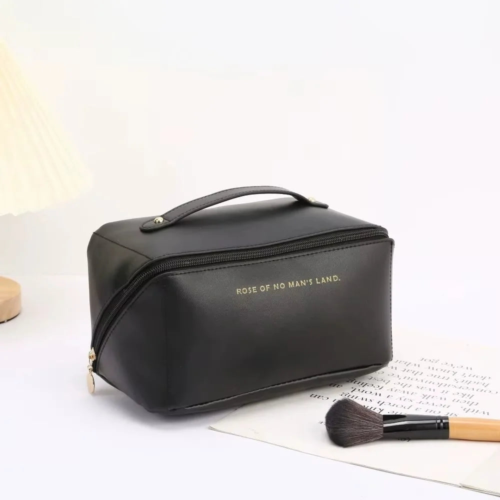 Makeup Organizer Large Capacity Cosmetic Bag Female Toiletry Kit Bag Zip Storage Bag Portable Make Up Case For Travel Daily Life - Lumiere