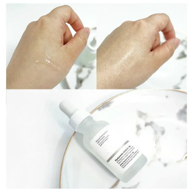 Sérum visage 2 % acide hyaluronique + vitamine B5 – Hydratant et nourrissant - Lumiere