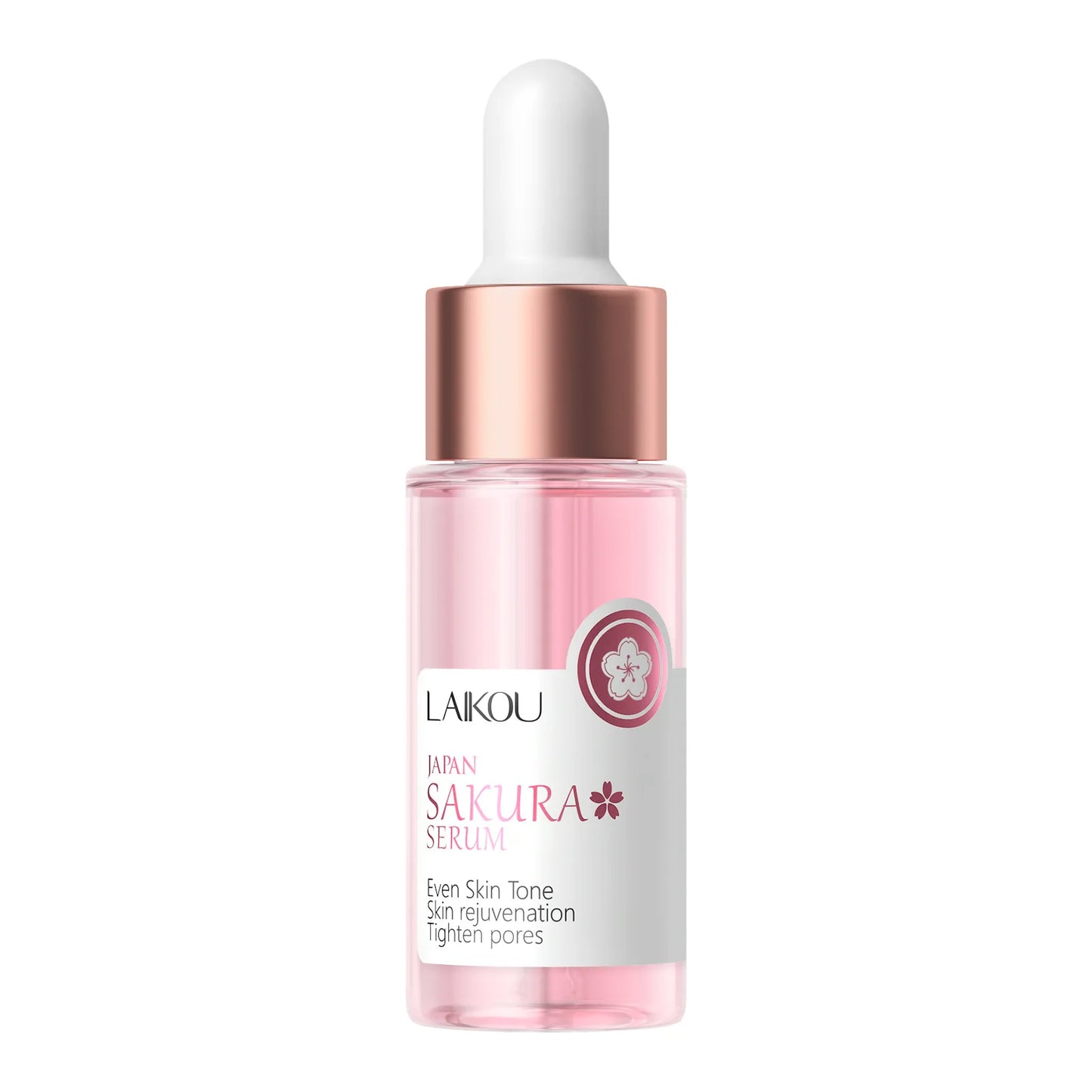Laikou Sakura Brighting Skin Face Essence Remove Wrinkles Spots Moisturizing Lift Firm Smooth Bright Whitening Skin Care 17ml - Lumiere
