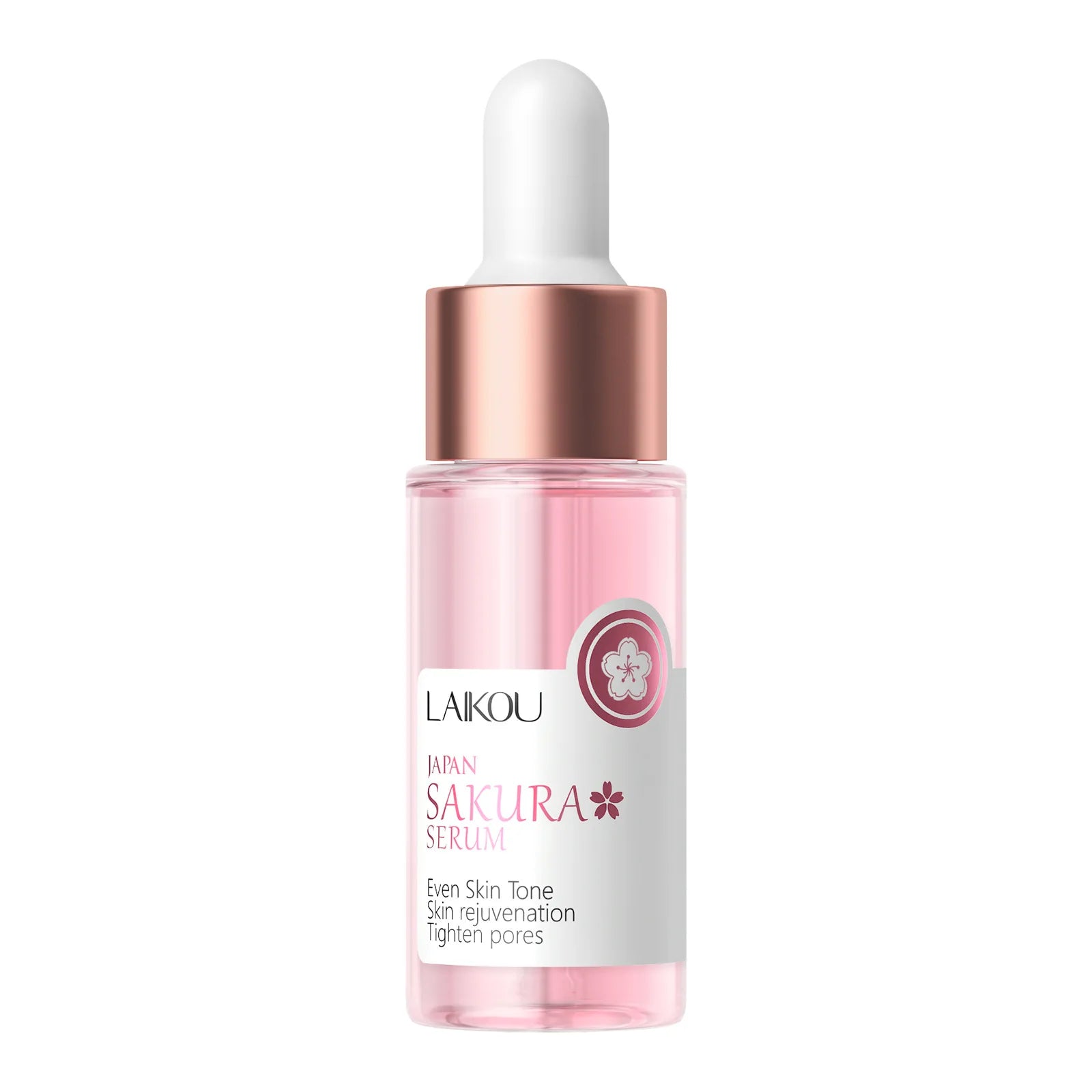 Laikou Sakura Brighting Skin Face Essence Remove Wrinkles Spots Moisturizing Lift Firm Smooth Bright Whitening Skin Care 17ml - Lumiere