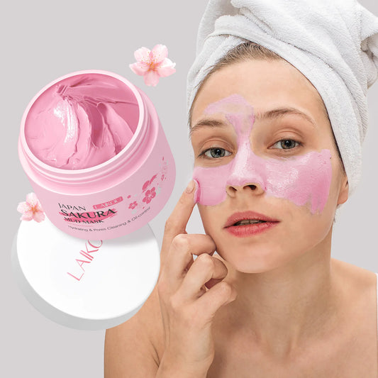 Masque Sakura à la fleur de cerisier – Nettoyant anti-points noirs purifiant - Lumiere
