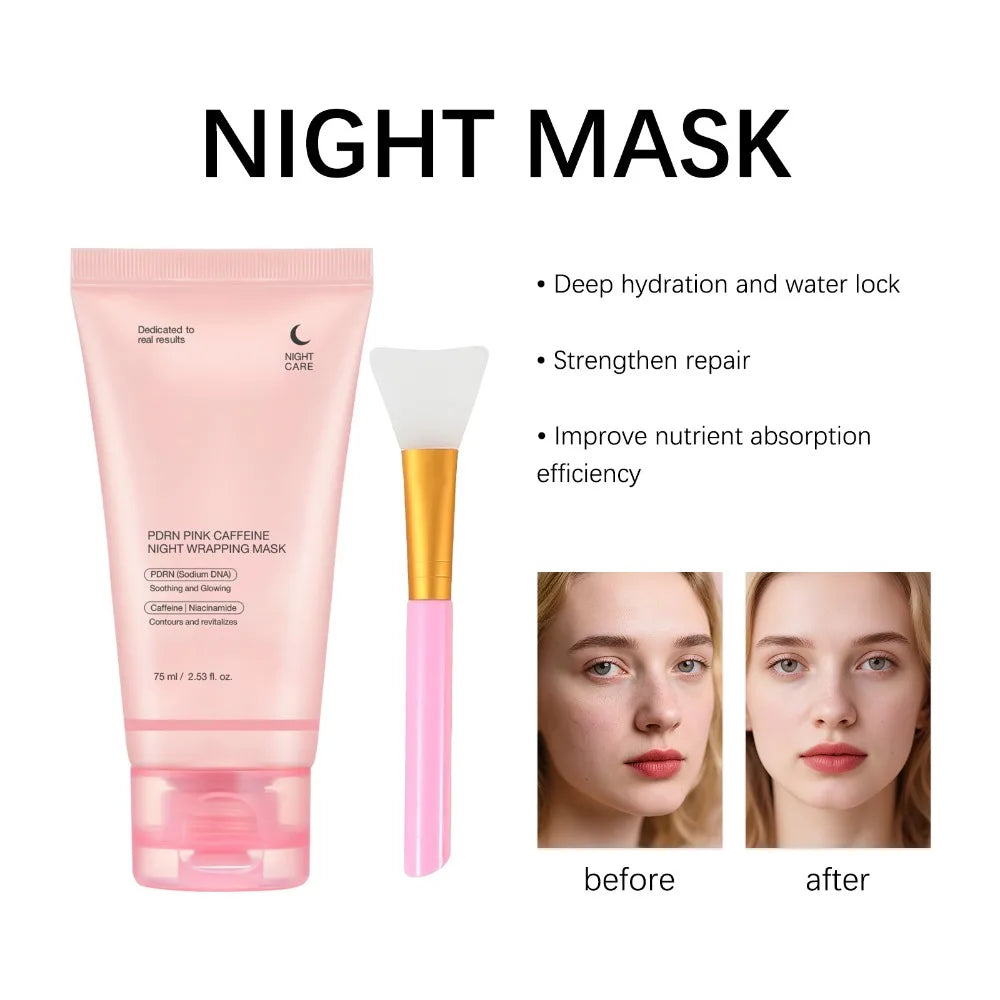 Masque de nuit au collagène coréen – Raffermissant et lissant - Lumiere