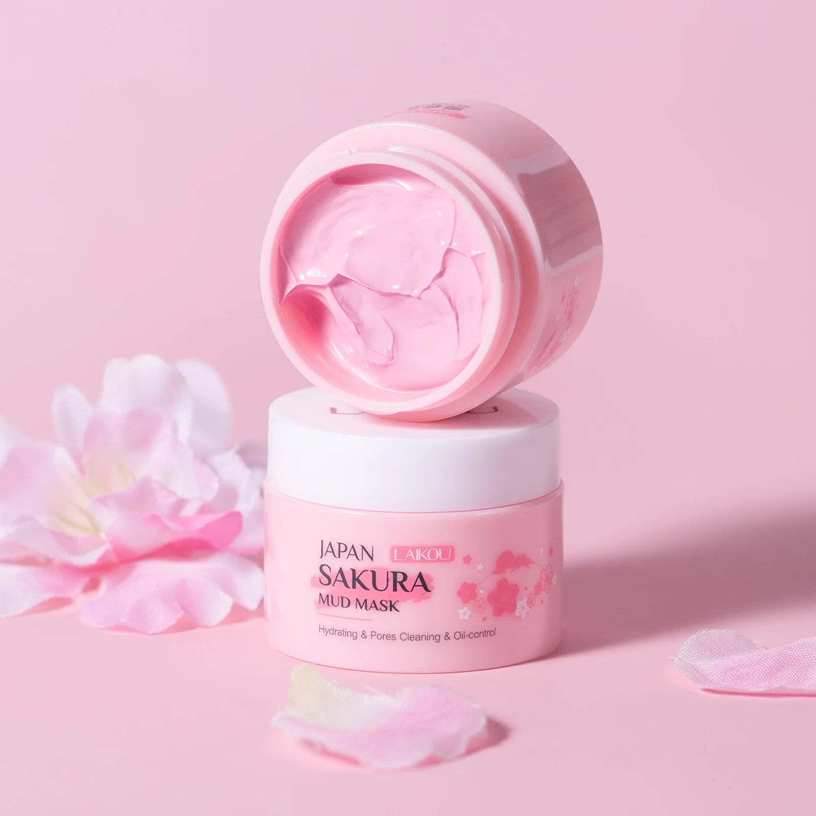 Masque Sakura à la fleur de cerisier – Nettoyant anti-points noirs purifiant - Lumiere