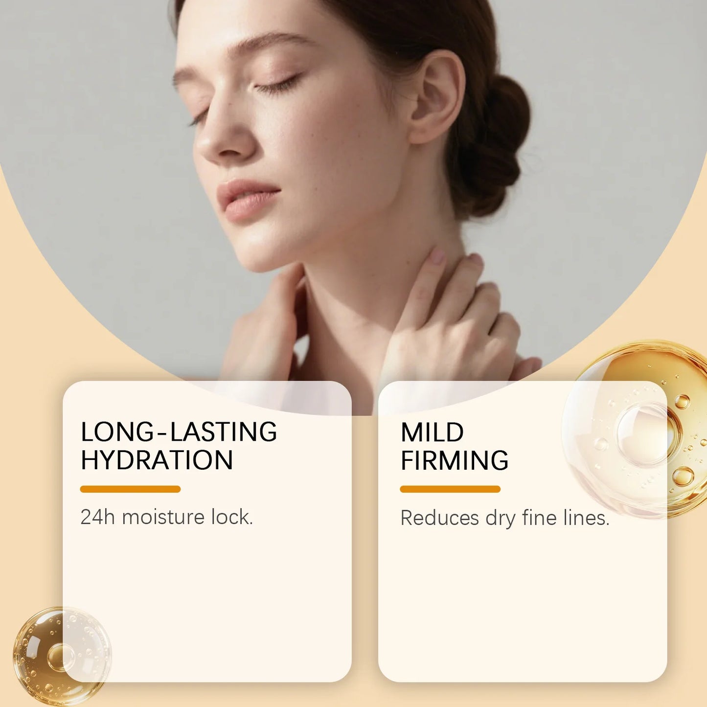 Crème hydratante pour le visage – Texture douce et lisse - Lumiere