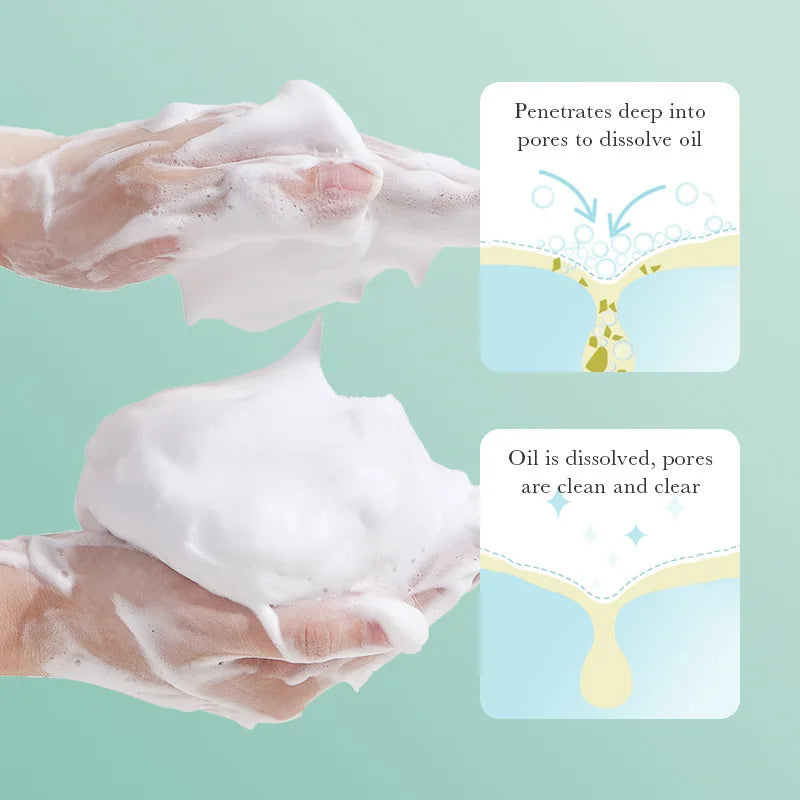 BIOAQUA Salicylic Acid Facial Cleanser Acne Treatment Moisturizing Oil Control skincare Face Wash Foam Face Cleanser Skin Care - Lumiere